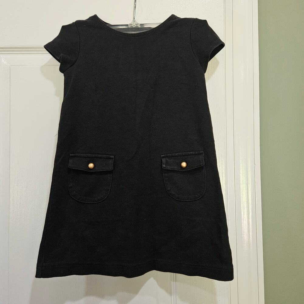 Baby Gap Girl's Size 4T Black Shift‎ Dress